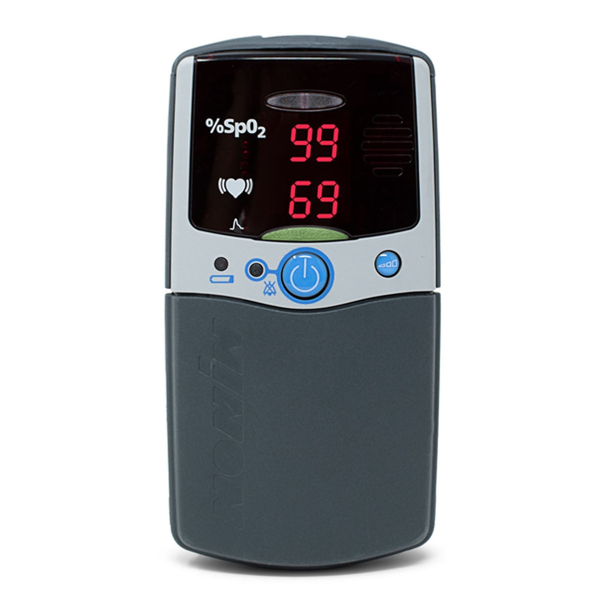 Nonin Palmsat 2500A Series Handheld Pulse Oximeter with Alarms - Small Soft Sensor (8000SS Sensor)