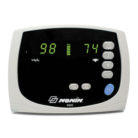 Nonin Avant Tabletop Pulse Oximeter - Pediatric Finger Clip Sensor 8000AP
