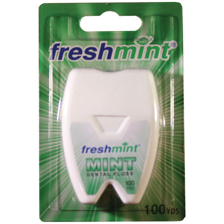 New World Imports Freshmint Dental Floss - Mint Waxed – image 2