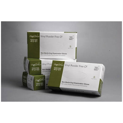 Omni International Omnitrusttm Synthetic Stretch Vinyl Powder Free Examination Glove