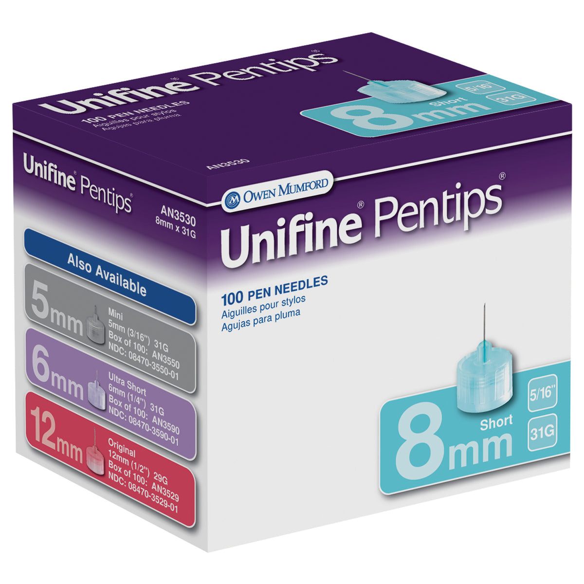 Owen Mumford Unifine Pentips - 31G