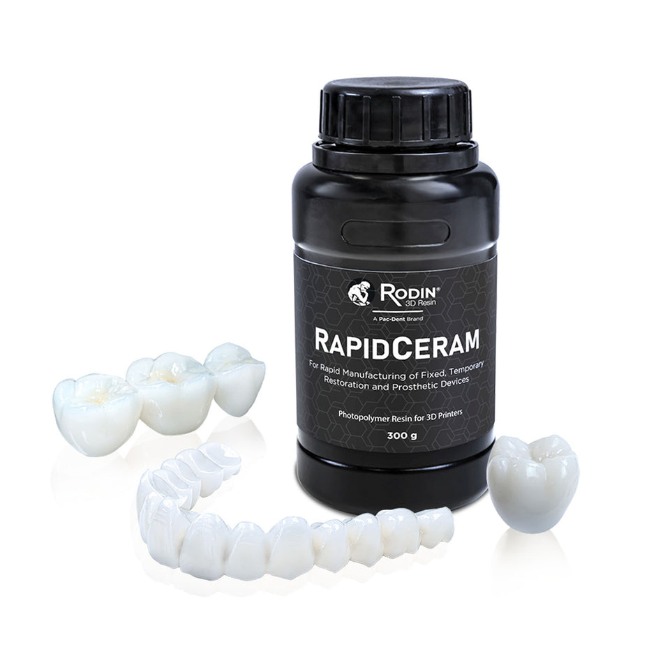 Pacdent Rodin Rapidceram 3D Resin - 300G Bottle