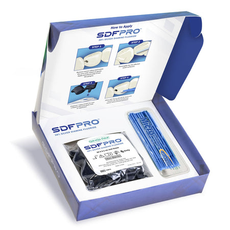 Pacdent Gingi-Pak SDF Protm 38% Silver Diamine Fluoride - PRO 38% Unit Dose Kit