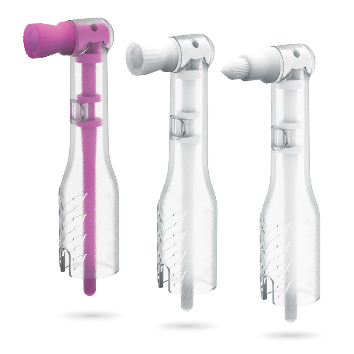 Pacdent Oscillating AntiSplatr™ Mini Disposable Prophy Angles - Tapered Brush Cup