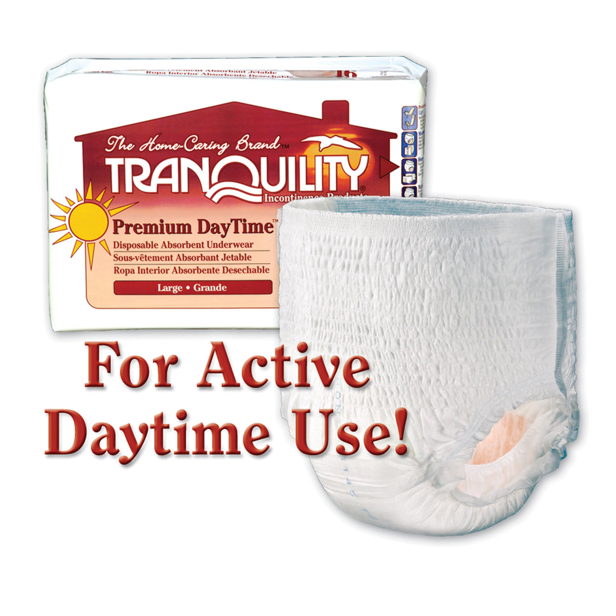 Principle Business Tranquility Premium Daytimetm Disposable Absorbent Underwear – image 2