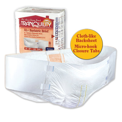 Principle Business Tranquility Xl+ Bariatric Briefs