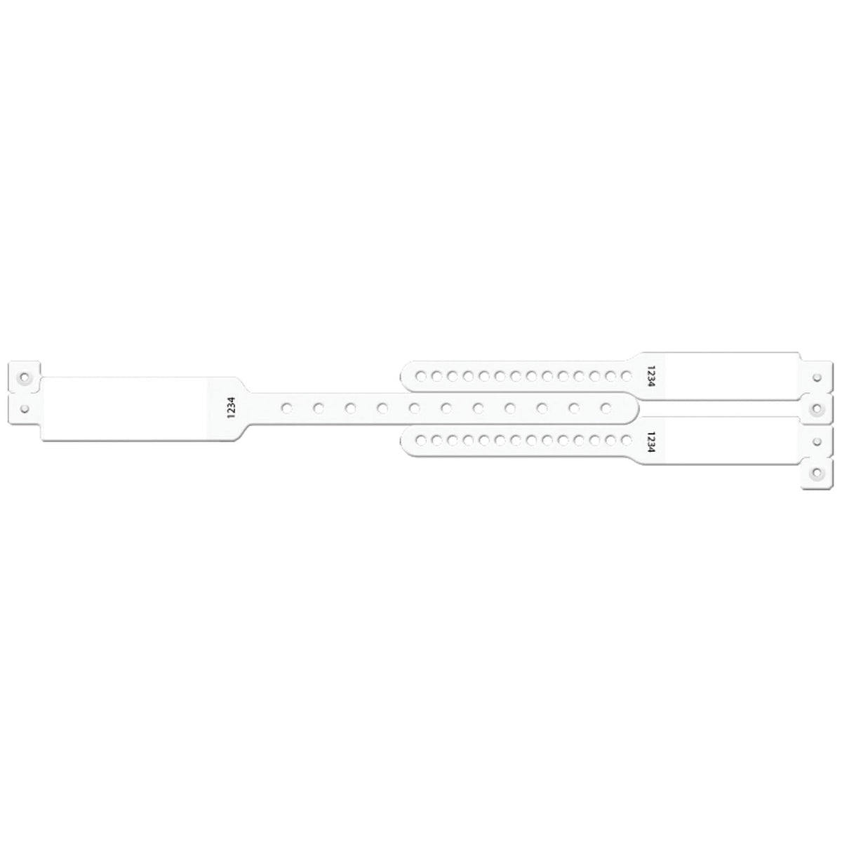 Medical ID Solutions Mother-Baby Wristband Sets - Imprinter Style (3-Part Sets)