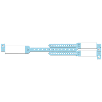 Medical ID Solutions Mother-Baby Wristband Sets - Imprinter Style (3-Part)