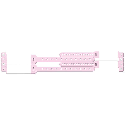 Medical ID Solutions Mother-Baby Wristband Sets - Imprinter Style (4-Part)