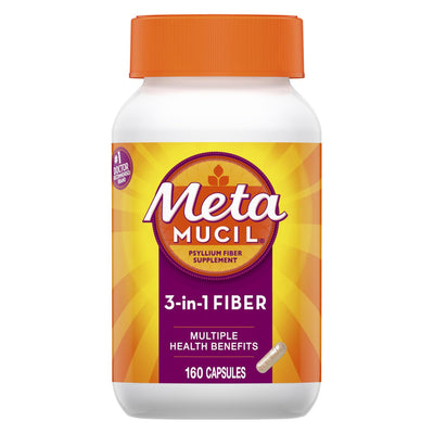 P&g Distributing Metamucil Psyllium Fiber Supplement - Capsules