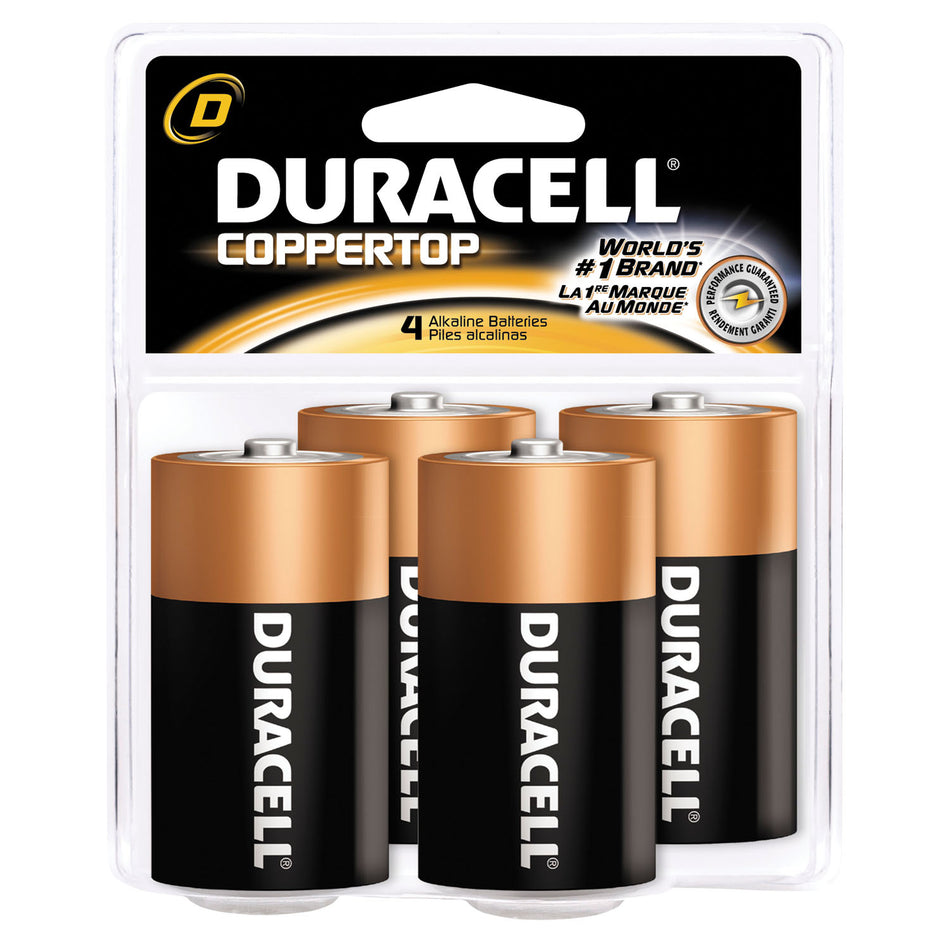 Duracell Coppertop Alkaline Retail Battery with Duralock Power Preservetm Technology - Size AA