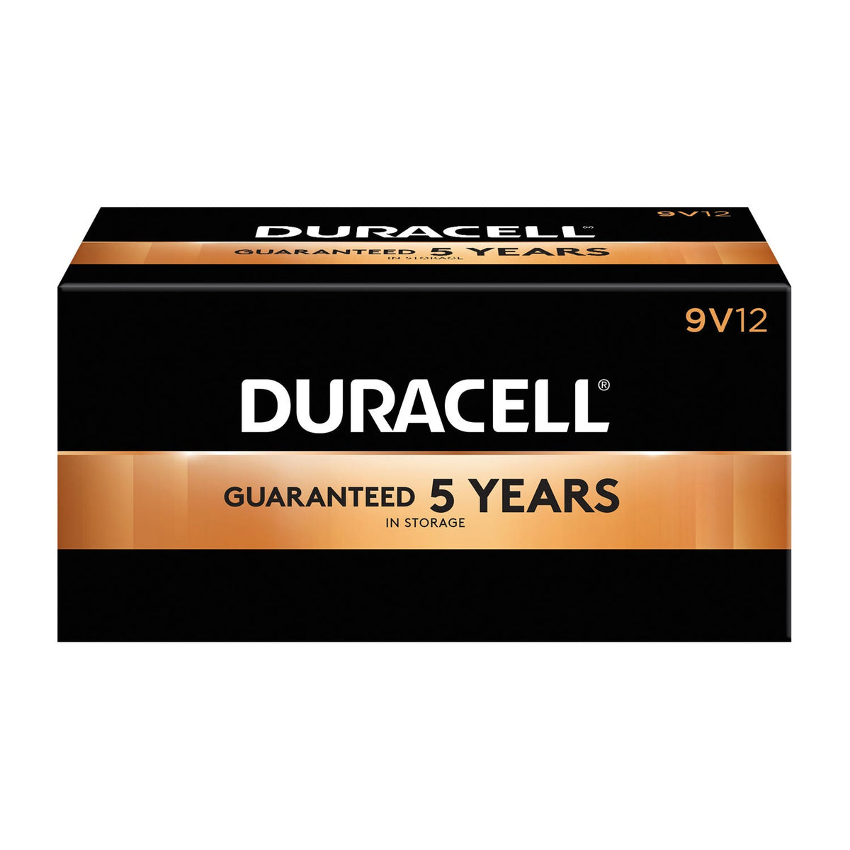 Duracell Coppertop Alkaline Battery with Duralock Power Preservetm Technology - Size 9V
