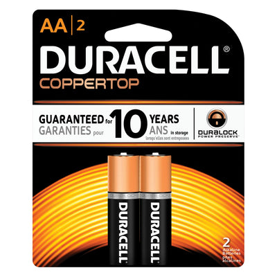 Duracell Coppertop Alkaline Retail Battery with Duralock Power Preservetm Technology - Size AAA