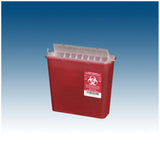 Plasti Wall Mounted Sharps Disposal System - Containers (5 Qt) – image 2