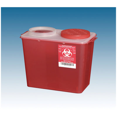 Plasti Big Mouth Sharps Containers