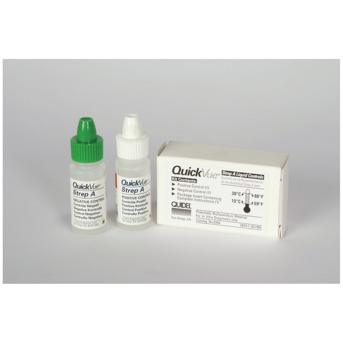 Quidel Strep a Liquid Control Set