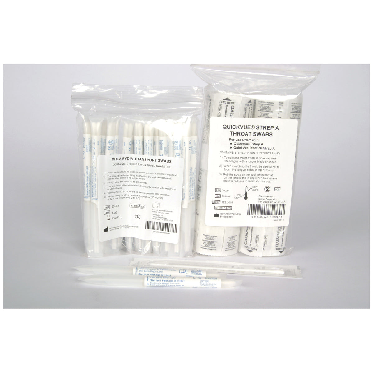 Quidel Swabs - QuickVue® Strep a Throat Swabs