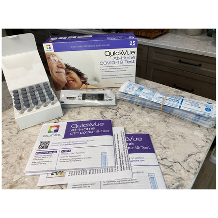 Quidel Quickvue Sars Antigen Test - At-Home OTC