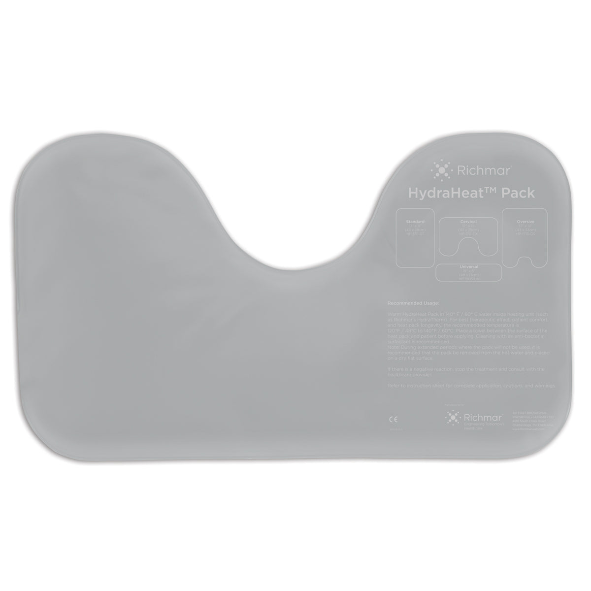 Richmar Hydraheat Heat Packs - Neck Contour/Cervical Hotpack