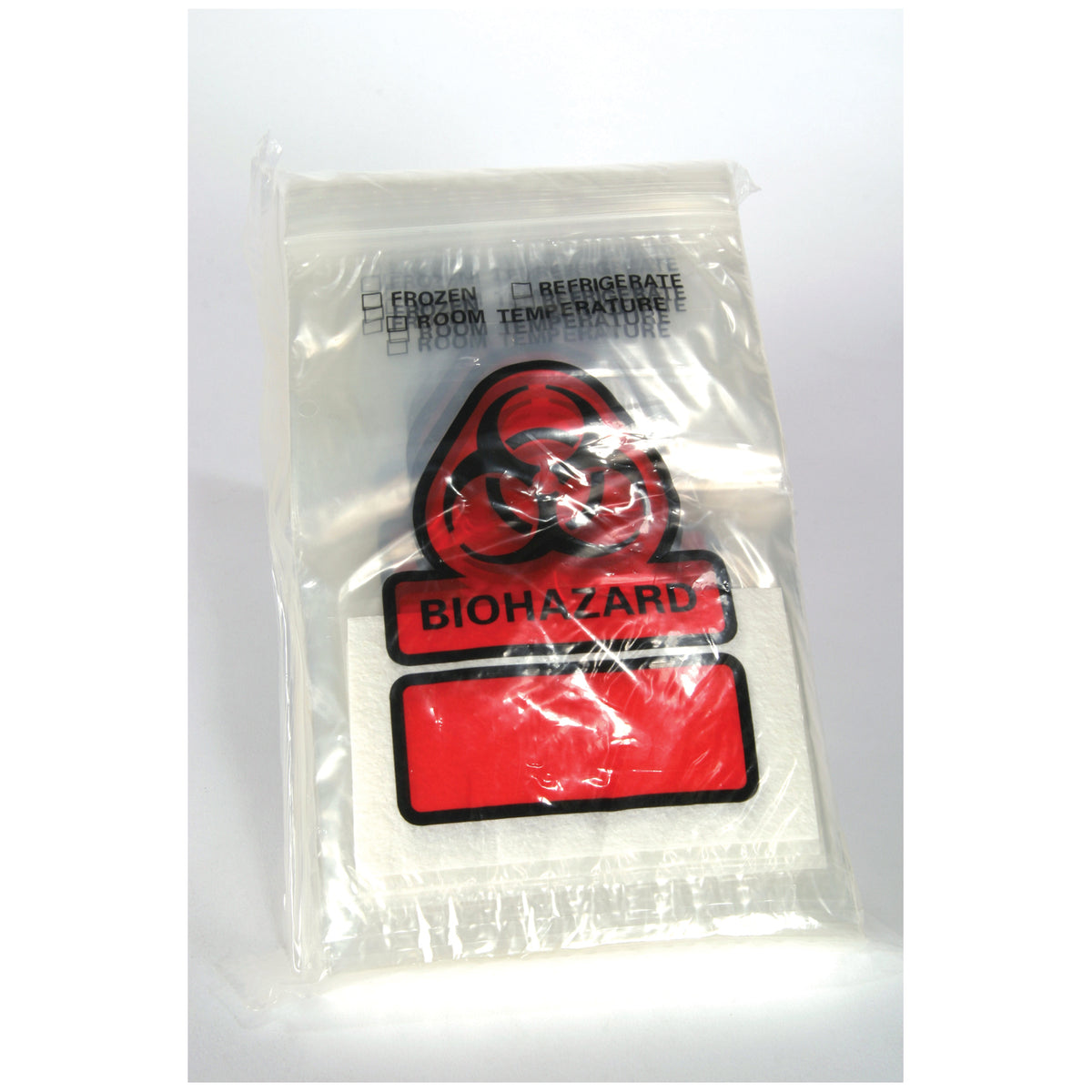 Asp Global Biohazard Recloseable Bag - 6" x 9"