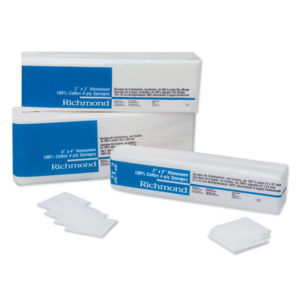 Richmond Cotton Non-Woven Sponges