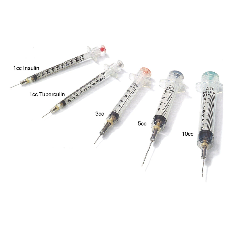 Retractable Vanishpoint Tuberculin Safety Syringe 25G X 5/8"