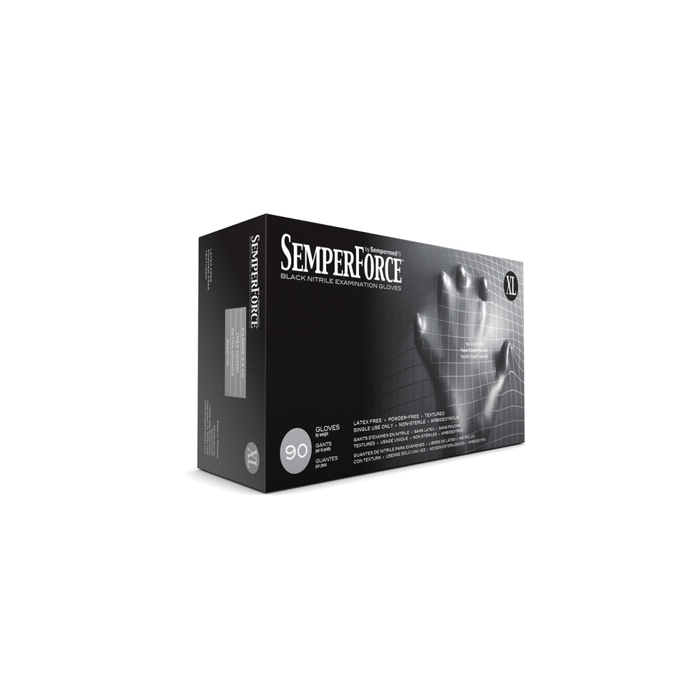 Harps USA Semperforce Nitrile Exam Powder Free Textured Glove - 90/BX
