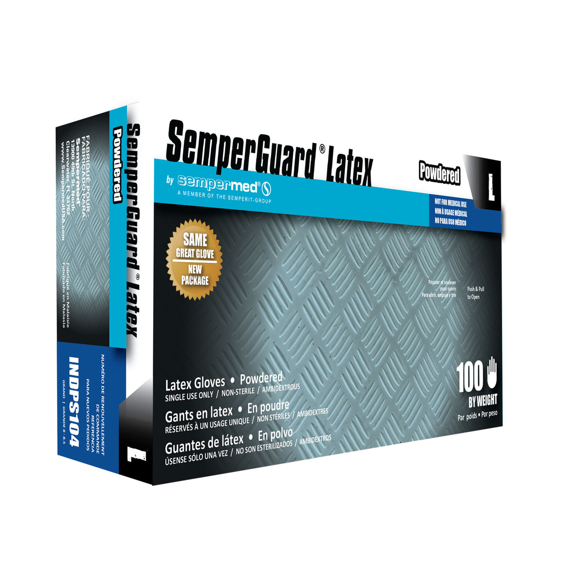 Harps USA Semperguard Latex Powdered Glove – image 3