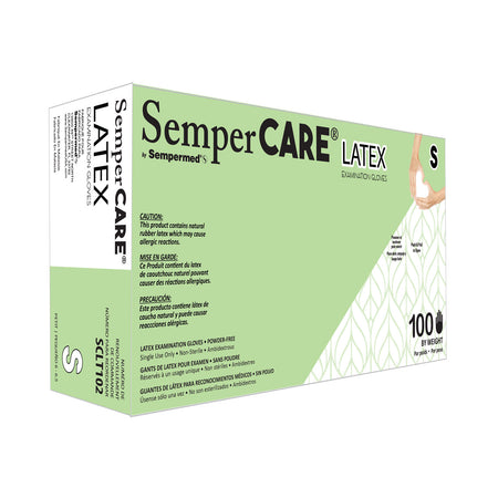 Harps USA Sempercare Latex Exam Gloves - Powder-Free – image 4