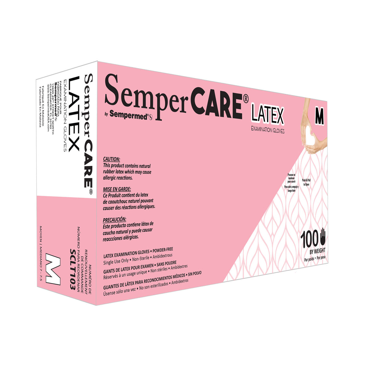 Harps USA Sempercare Latex Exam Gloves - Powder-Free – image 5