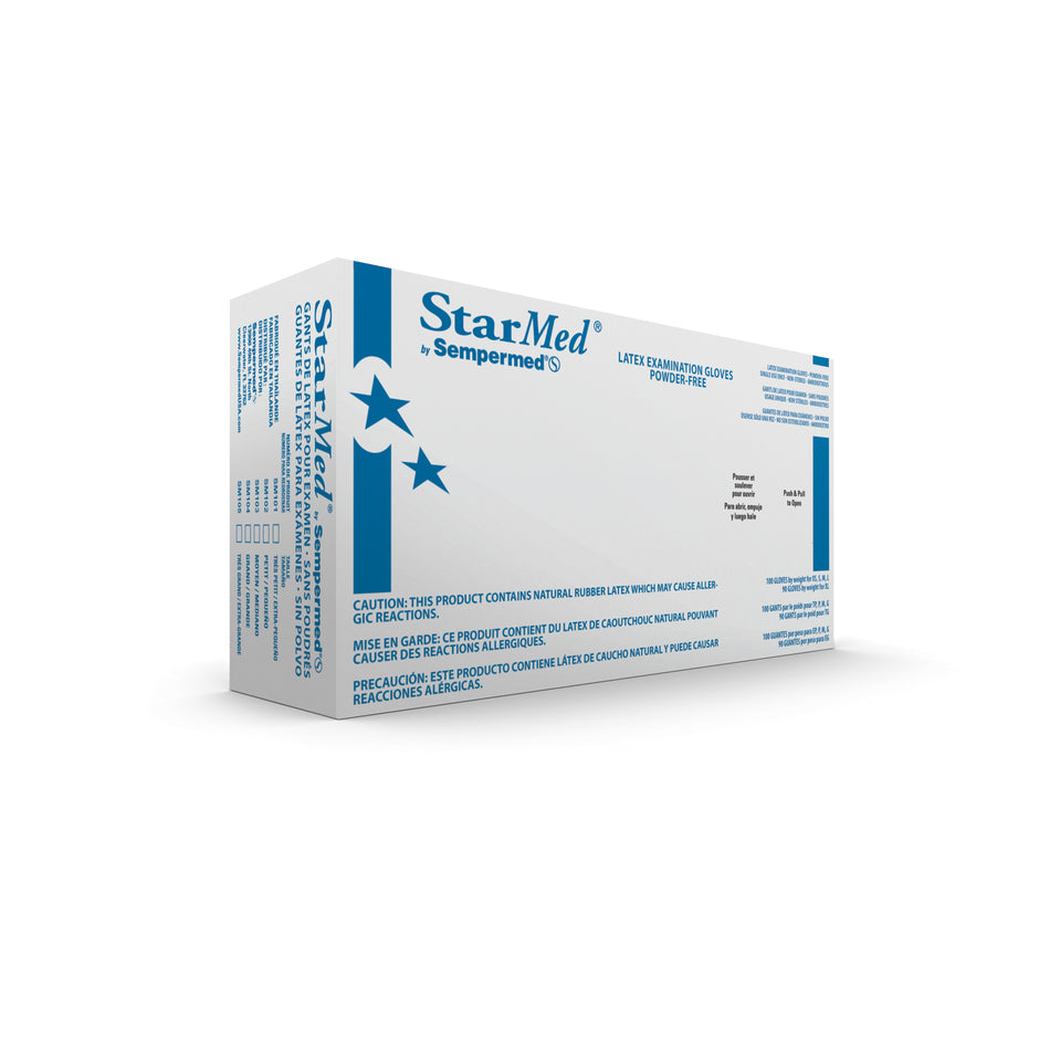 Harps USA Starmed Powder-Free Latex Gloves
