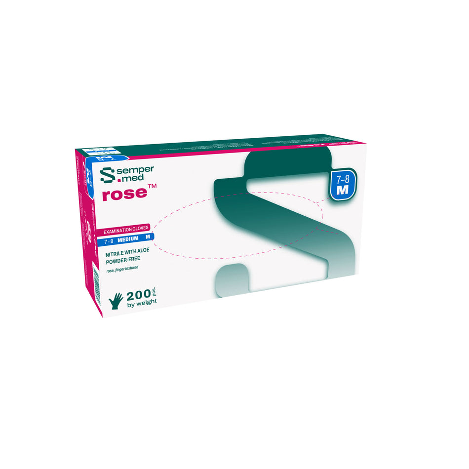 Harps USA Sempermed Rosetm Nitrile Exam Glove