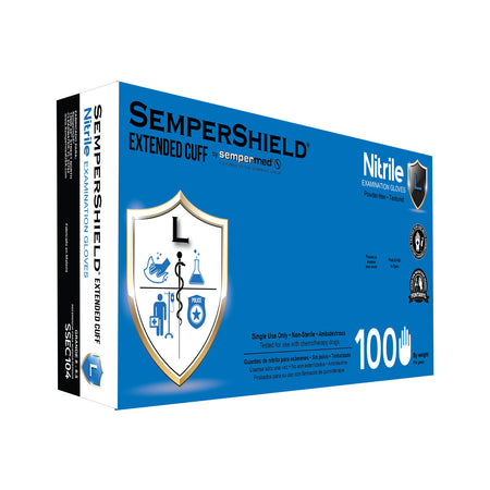 Harps USA Sempershield Nitrile Extended Cuff Exam Glove – image 3