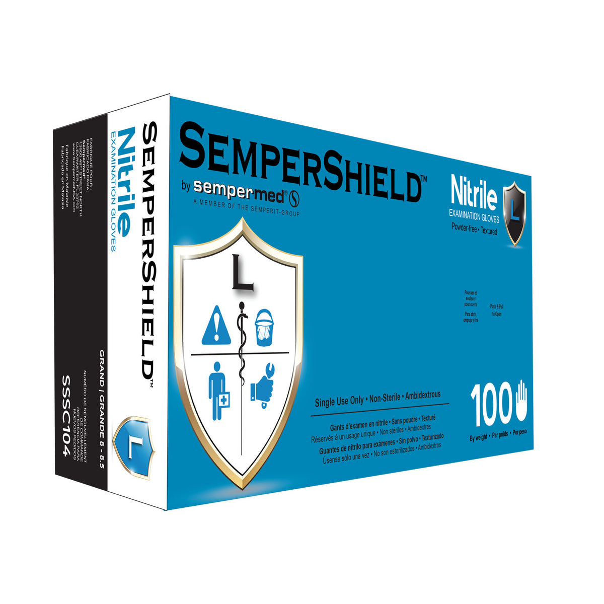 Harps USA Sempershieldtm Nitrile Exam Glove – image 4