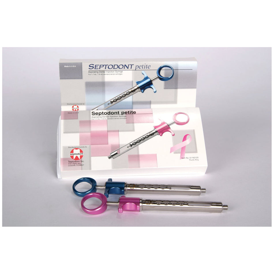 Septodont Petite Aspirating Syringe - Pink
