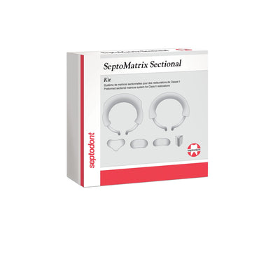 Septodont Septomatrix Sectional System - Kits (Assorted Matrices, Reinforced Rings, Triangular Silicone Tips)
