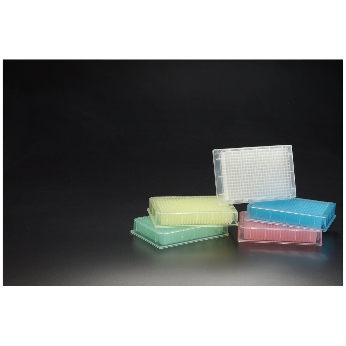Simport Bioblocktm 384 Square Deep Well Plates - Round Bottom, 200UL Capacity