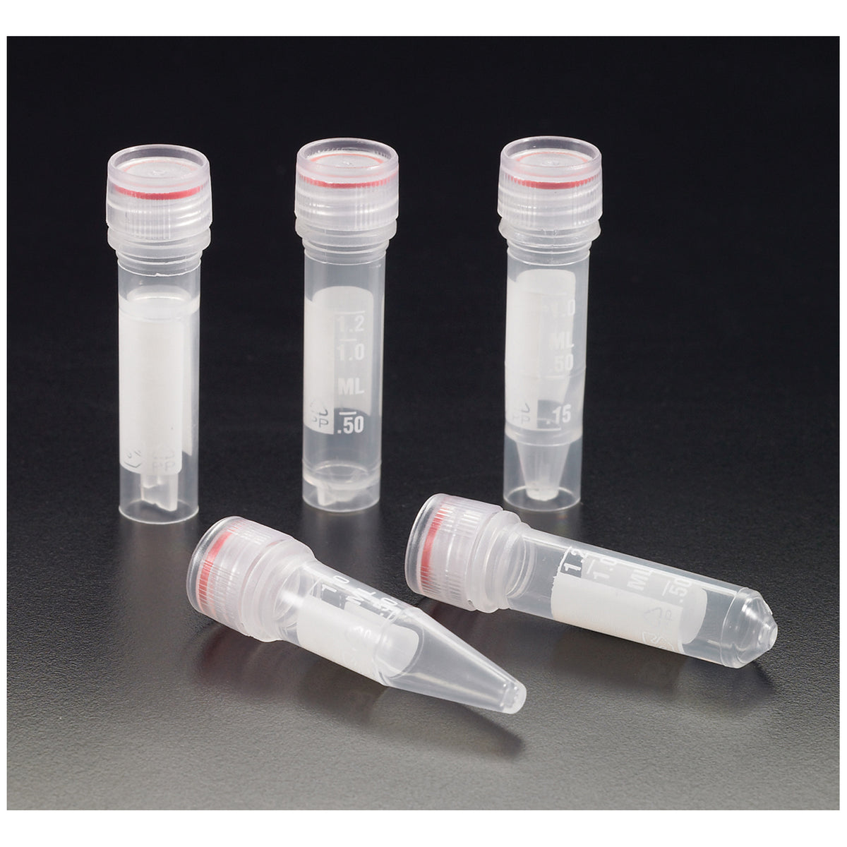 Simport Micrewtube Tubes with O-Ring Seal Screw Cap - Self-Standing - Sterile, Printed