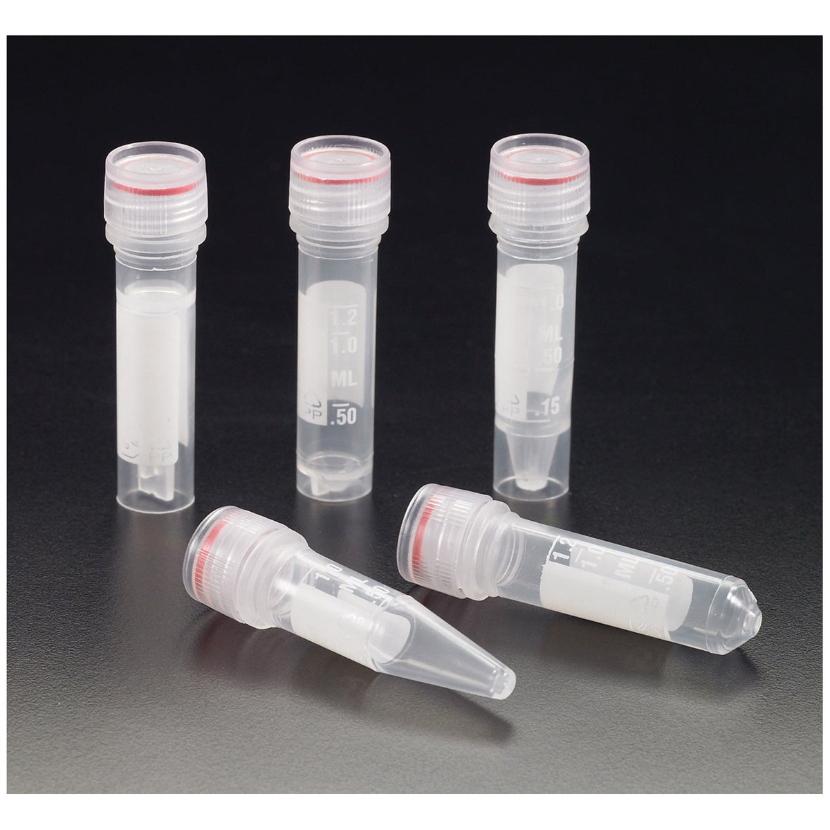 Simport Micrewtube Tubes with O-Ring Seal Screw Cap - Round Bottom