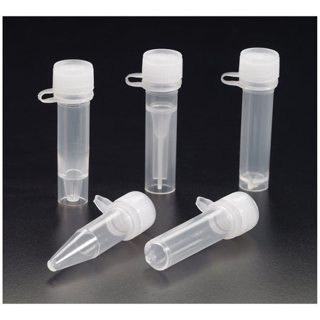 Simport Micrewtube Tubes with Lip Seal Screw Cap & Attachment Loop - Non-Sterile (1.5ML) - Self-Standing