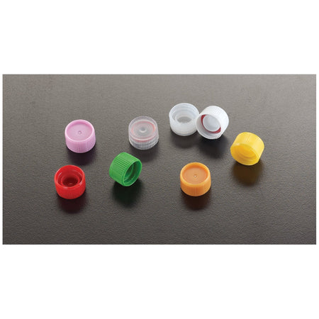 Simport Colored Closures - Flat Caps, Lip Seal