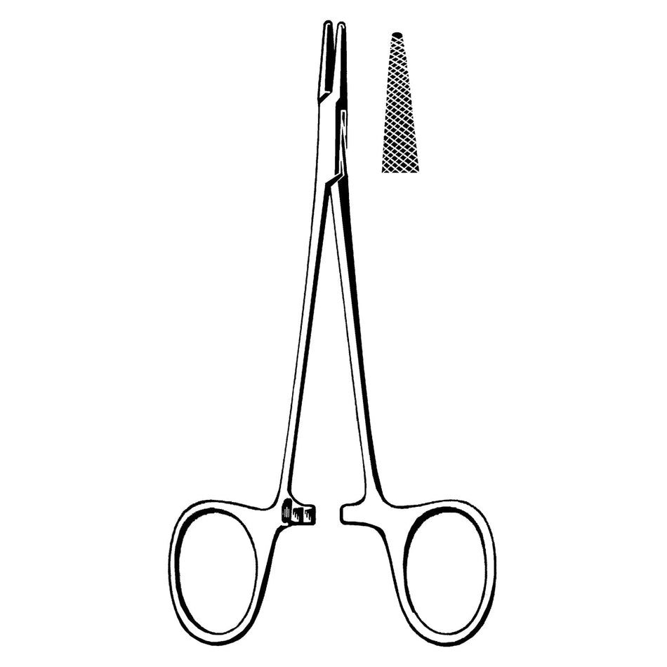 Sklar Reusable Needle Holders - Webster, Serrated