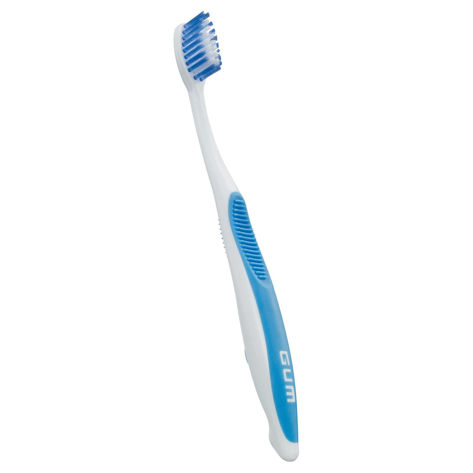 Sunstar Gum Adult Toothbrush - DomeTrim® Soft Bristles, Compact Head