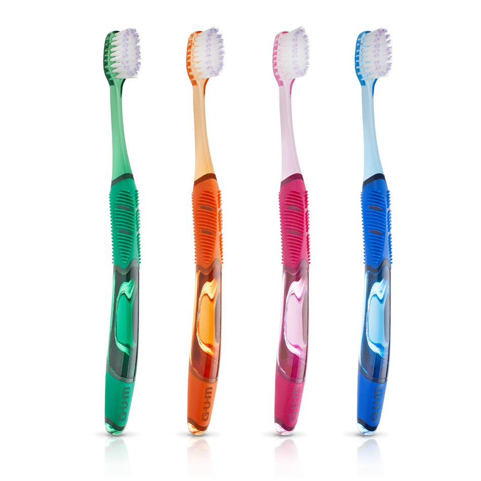 Sunstar Gum Adult Toothbrush - Technique® Deep Clean Soft Bristles - Compact Head