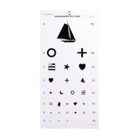 Dukal Tech-Med Eye Charts - Kindergarten