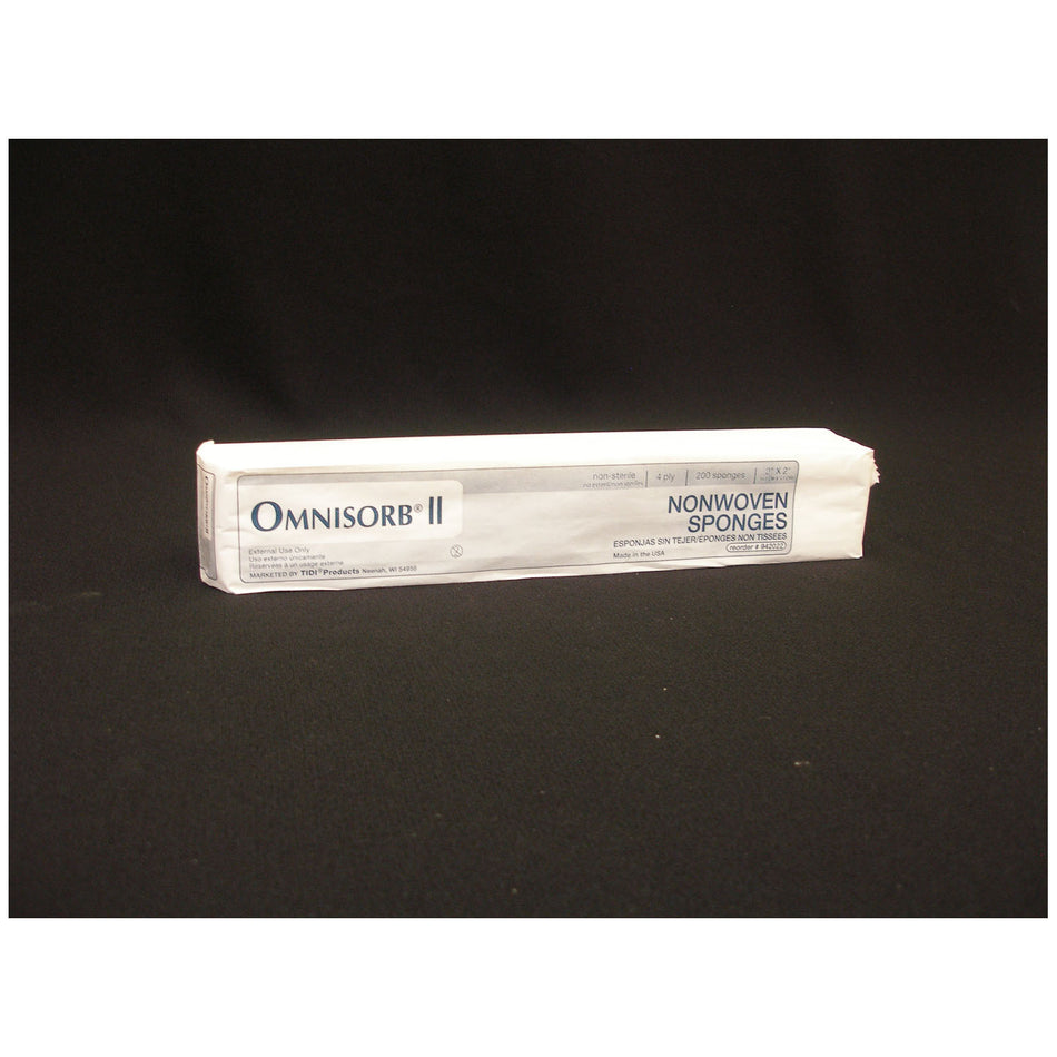 Tidi Omnisorb 4-Ply Non-Sterile Nonwoven Sponges