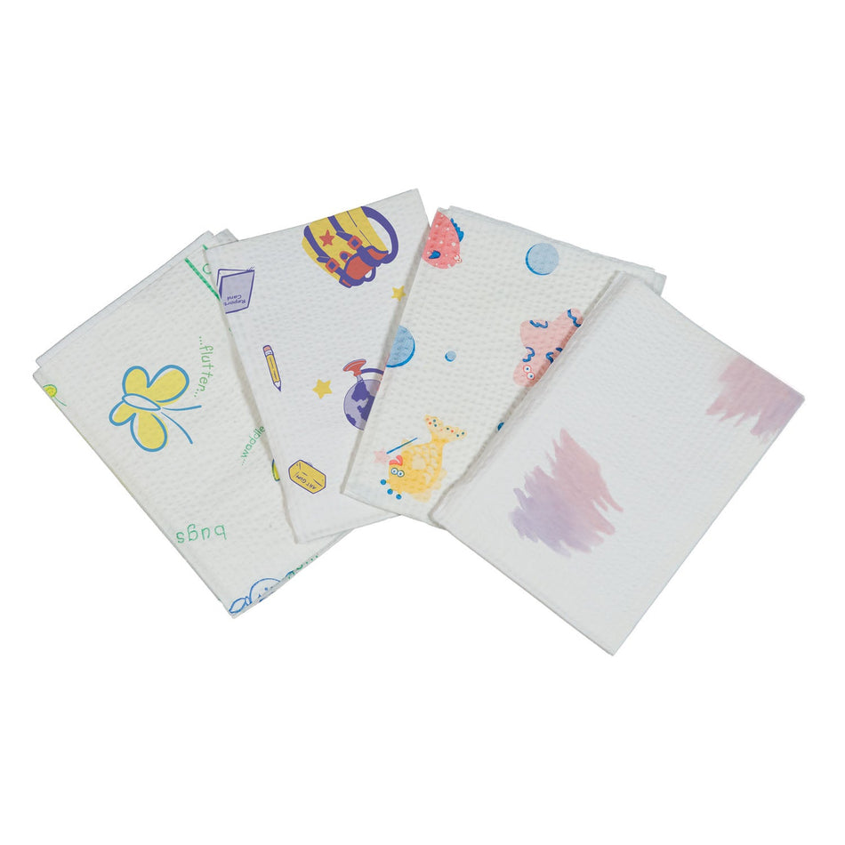 Tidi 2-Ply Tissue/Poly Towel & Bib - Bibs