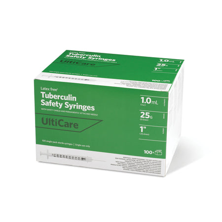 Ultimed Ulticare Tuberculin Safety Syringes - 25G X 1"