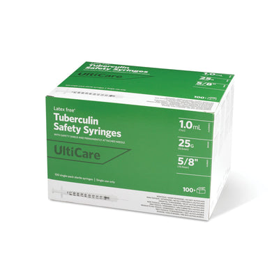 Ultimed Ulticare Tuberculin Safety Syringes - 25G X 5/8"
