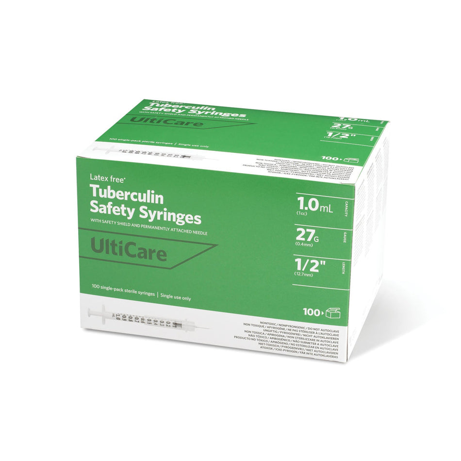 Ultimed Ulticare Tuberculin Safety Syringes - 27G